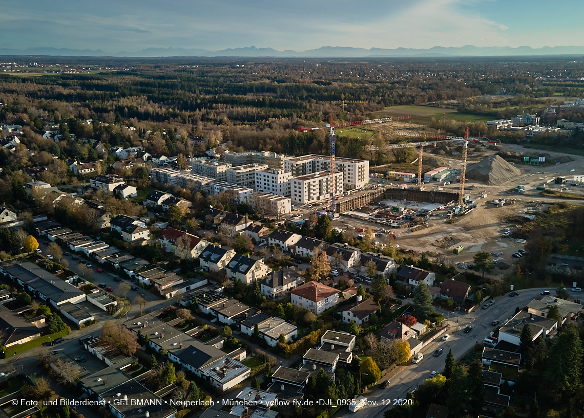 12.11./09.11.2020 - Piederstorfer Gelände und Alexisqaurtier am Karl-Marx-Ring in Neuperlach